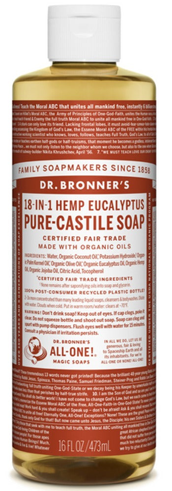 DR BRONNER'S Pure Castile Soap (Eucalyptus - 473 ml)