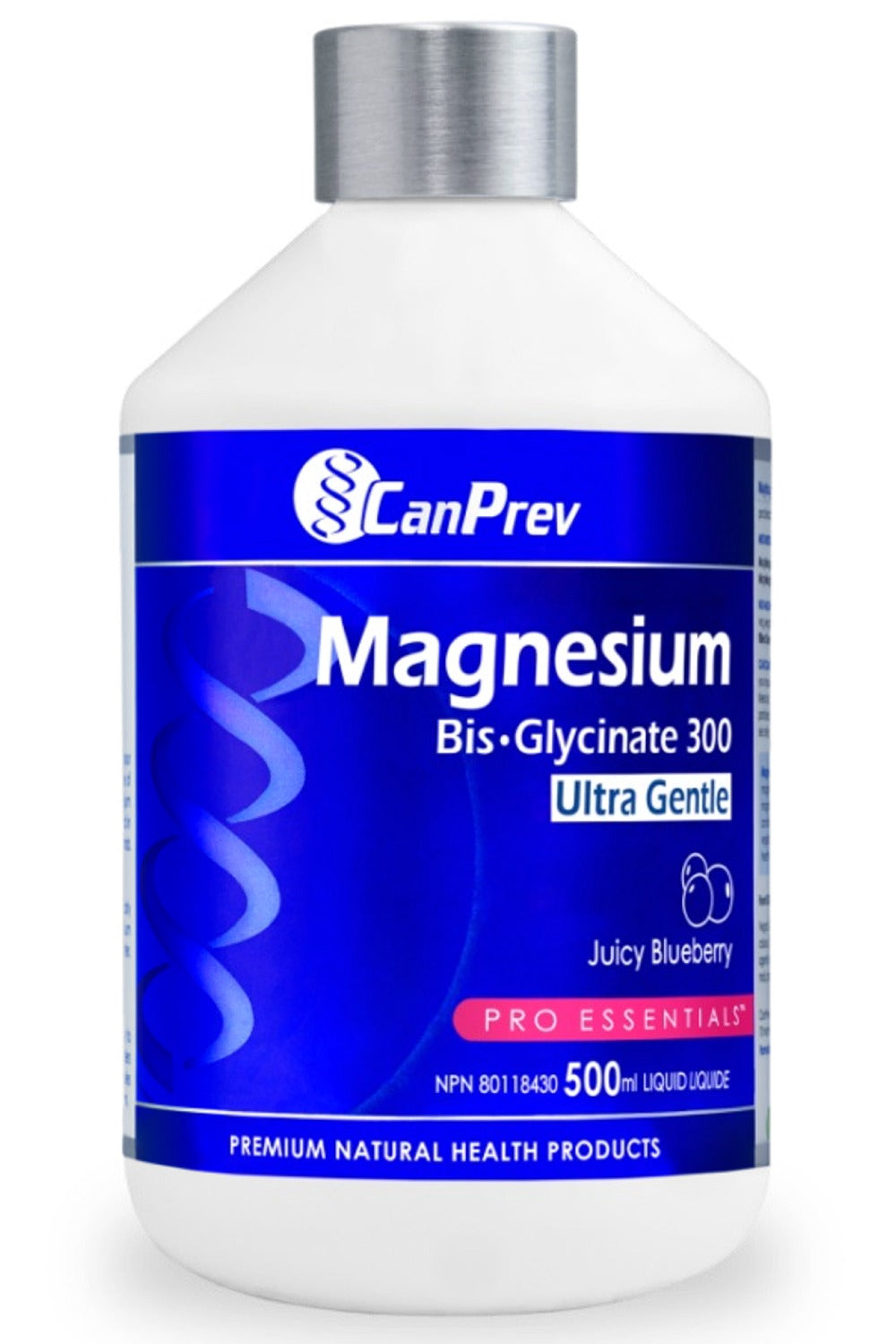 CANPREV Magnesium Bis¬∑Glycinate 300 Ultra Gentle (Juicy Blueberry - 500 ml)