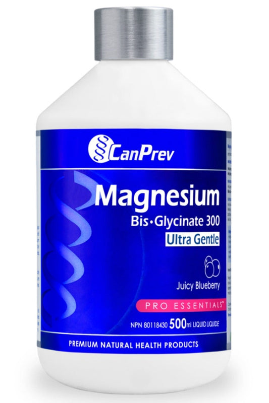 CANPREV Magnesium Bis¬∑Glycinate 300 Ultra Gentle (Juicy Blueberry - 500 ml)